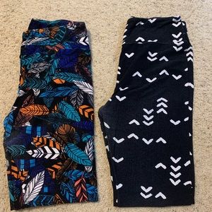 Lularoe leggings. VGUC. Size OS.